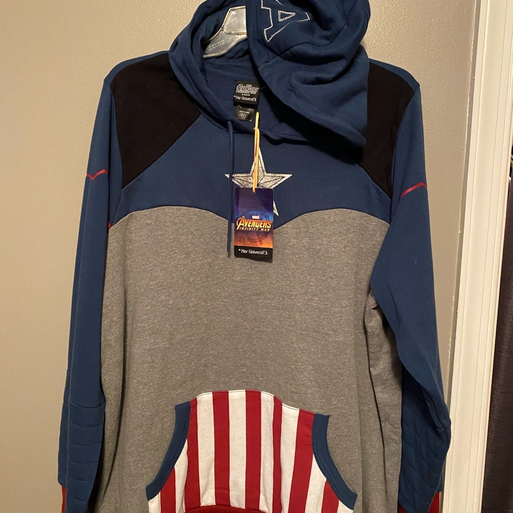 NWT torrid Captain America Hoodie